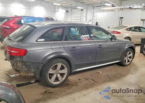2014 Audi A4 Allroad Premium Plus from USA, damaged, VIN WA1UFAFL1EA116049